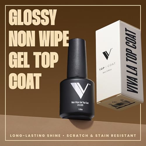 V Beauty Pure Esmalte de uñas de gel que no se limpia, esmal