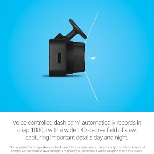 Garmin Dash Cam™ Mini 3, cámara de tablero ultracompacta HD