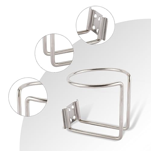 1 soporte para taza de agua de acero inoxidable para automóv