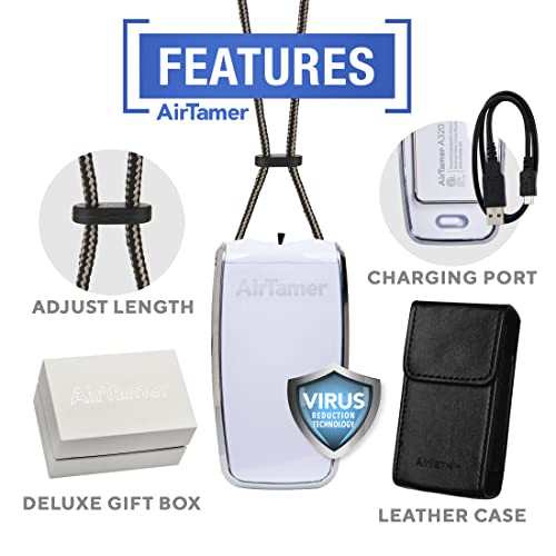 AirTamer Purificador de aire personal recargable A320W, rend