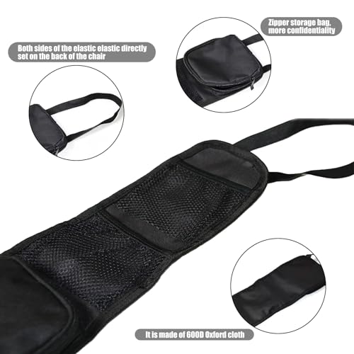 2 bolsas de almacenamiento lateral para asiento de automóvil