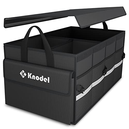 K KNODEL Organizador de maletero de automóvil con tapa, alma