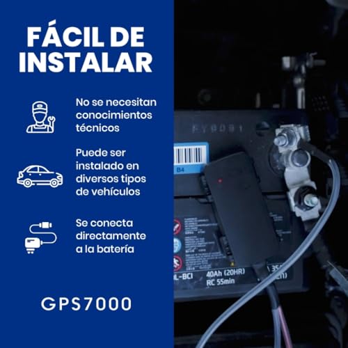 -Rastreador GPS oculto 4G para vehículos | 6 meses de servic