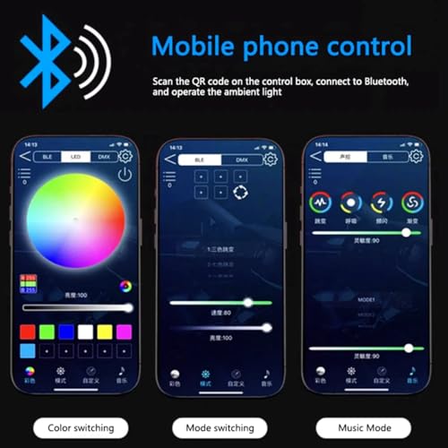 Dreamcolor - Kit de iluminación ambiental para interiores de