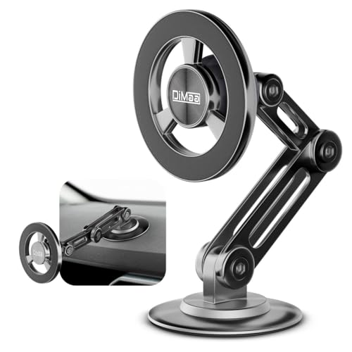 DiMaa - Soporte magnético para teléfono, soporte de coche pa