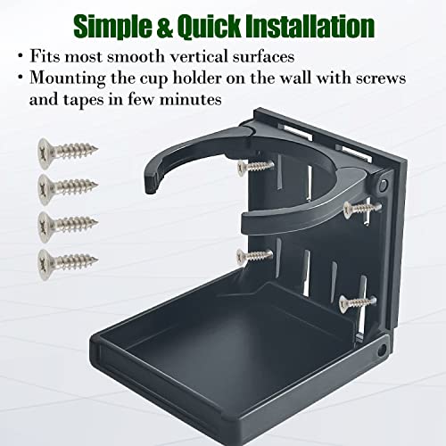 Paquete de 4 soportes ajustables plegables para tazas de beb