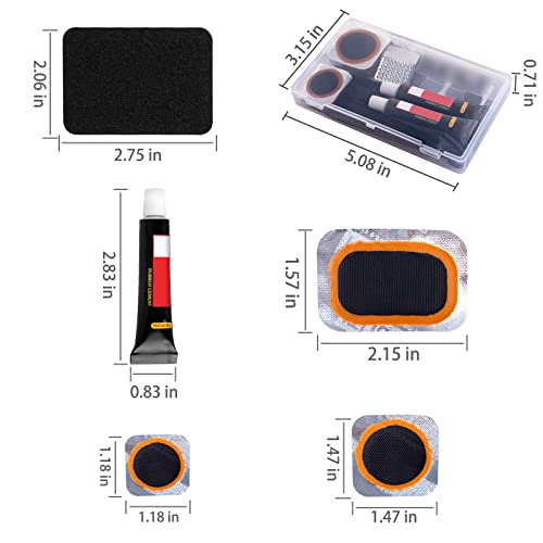 Kits de reparación de neumáticos de bicicleta - Kit de parch