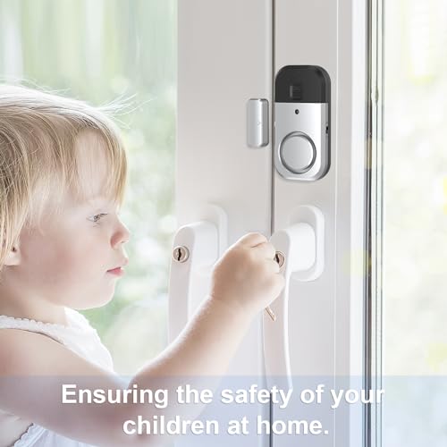 Sensores de alarma para puerta y ventana, alarma de puerta p