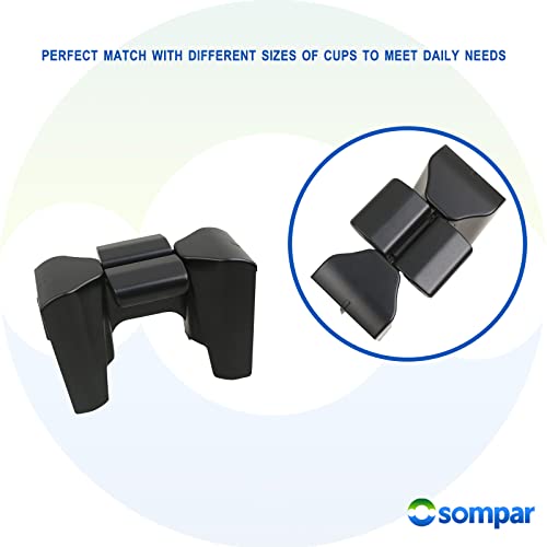 Divisor de inserción de portavasos compatible con Toyota Hig