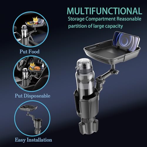 Bandeja portavasos, expansor de portavasos para automóvil, b