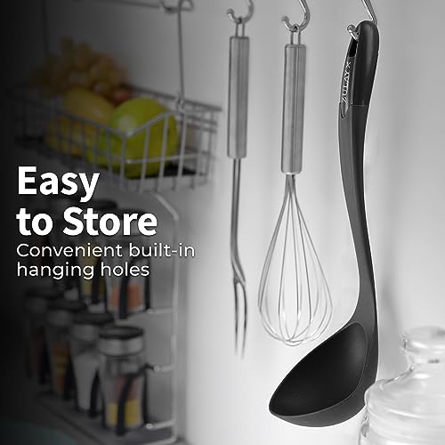 Zulay Kitchen Cucharón para sopa: ergonómico, resistente al