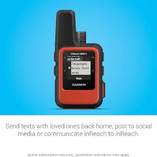 Garmin inReach Mini 2, comunicador satelital ligero y compac