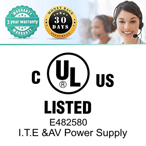 HKY Adaptador universal de 15 V 60 W AC/DC Fuente de aliment