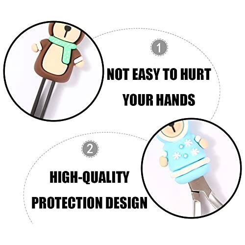 8 fundas protectoras para pinzas de gato, lindas fundas prot