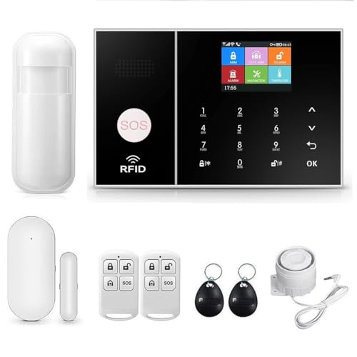 WiFi+GSM/4G Kit de sistema de seguridad de alarma inteligent
