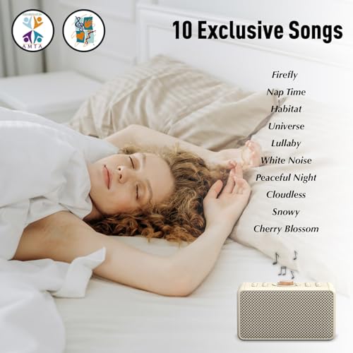 ZOWEETEK Máquina de sonido con 10 canciones exclusivas, máquina de rui