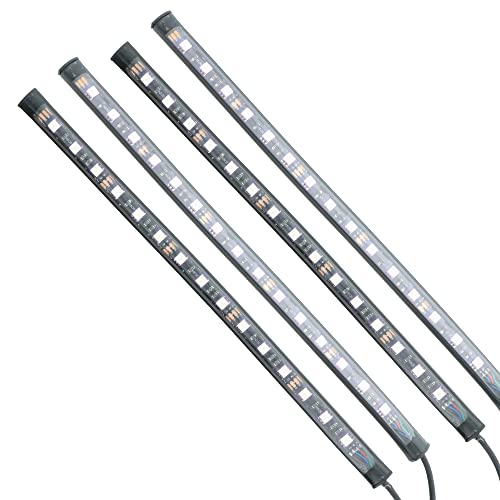 Monster - Luces LED multicolor Bluetooth para interior de au