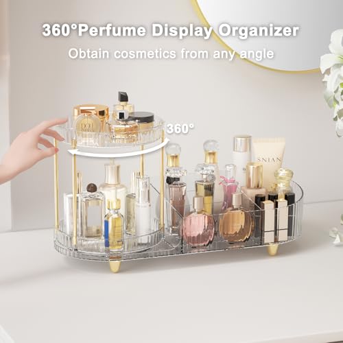 Organizador de maquillaje para tocador, organizadores girato