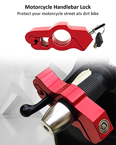 Lock - Cerradura para manubrio de bicicleta, resistente anti