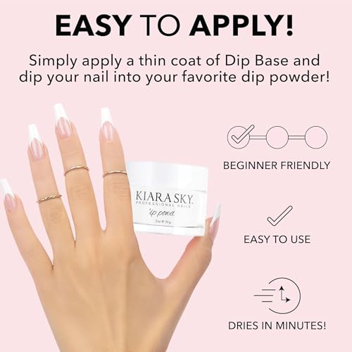 Kiara Sky Polvo de inmersión de uñas Essentials 2 oz (CLARO)