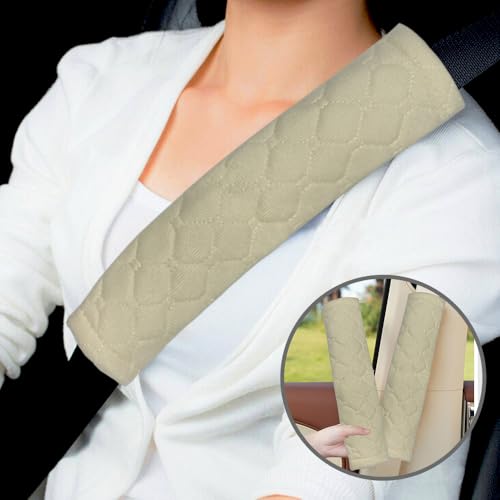2 fundas suaves para cinturón de seguridad de automóvil, alm