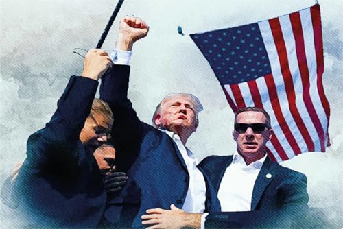 Trump Ambientador de coche – Nuevo olor de coche, de larga d