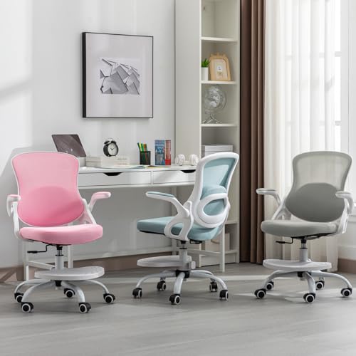 Silla de escritorio para niños, silla de estudio ergonómica con altura