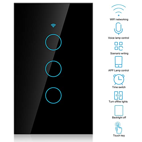 123 gang light for wall 3 gang 3 way smart switch 3way senso