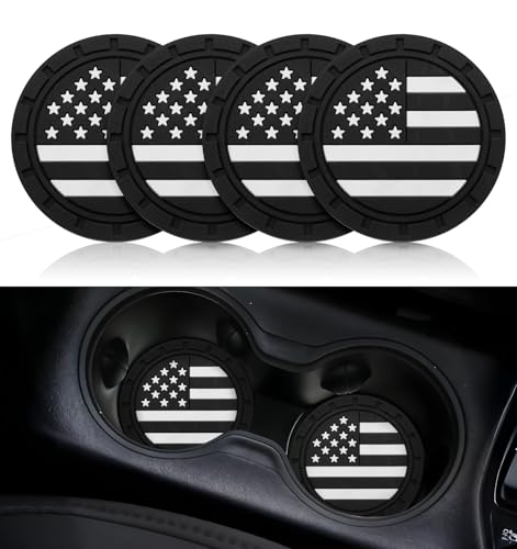 4 posavasos para automóvil, posavasos antideslizantes de 2.7
