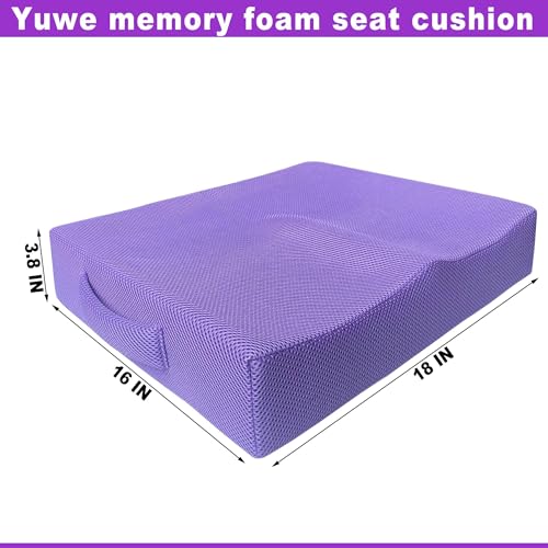 Yuwe Cojín de asiento extra grande – Cojín de asiento de esp