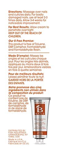 Barielle Nails - Crema de uñas fortalecedora diaria con biot