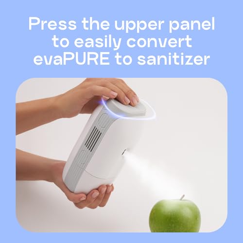 Evapolar Mini purificador de aire para escritorio, purificad