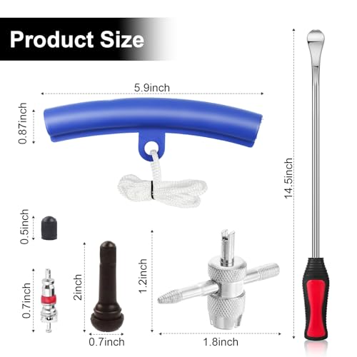 Kit de cuchara de neumáticos de 14.5 pulgadas, 26 piezas de