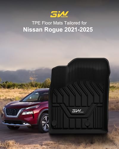 3W Alfombrillas y alfombrillas de carga para Nissan Rogue 20