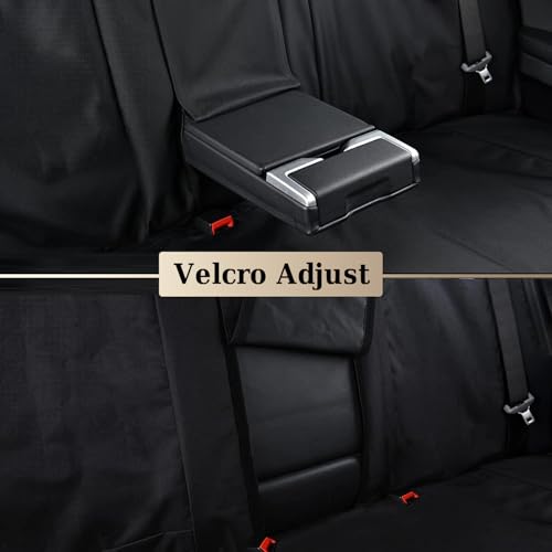 Coverado Funda impermeable de asiento trasero para asiento t
