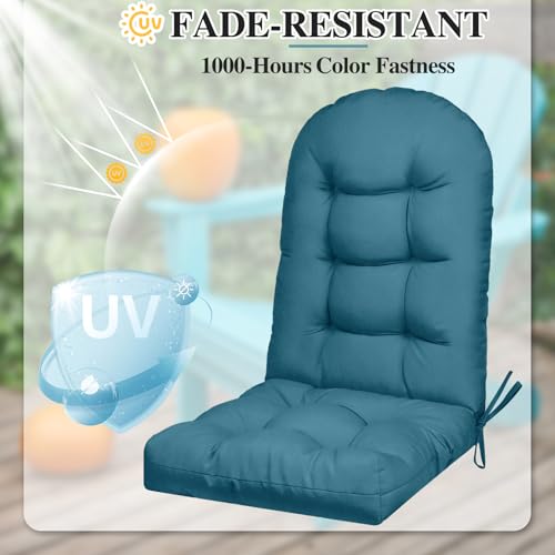 Paquete de 4 cojines Adirondack para silla mecedora, resiste