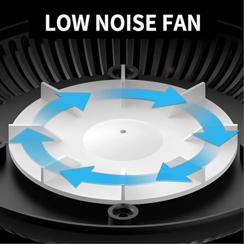 Purificador de aire multifuncional sin cenizas 2 en 1 para i