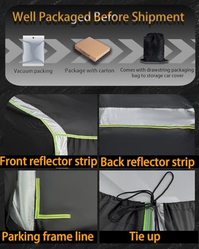 Funda de automóvil impermeable para todo tipo de clima, ajus