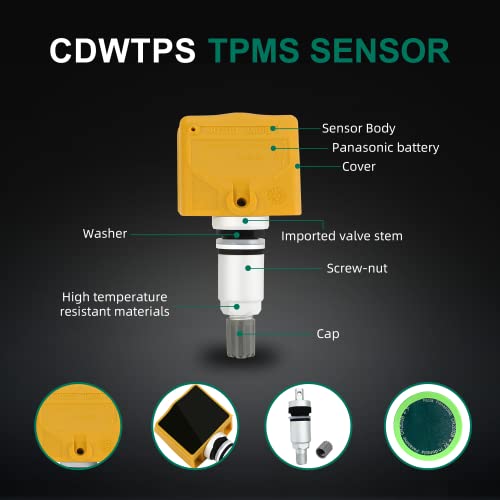 Sensor de presión de neumáticos CDWTPS, 40700-JA01B 40700-CD