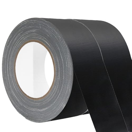 WELSTIK Cinta adhesiva negra no reflectante, 2 pulgadas x 30