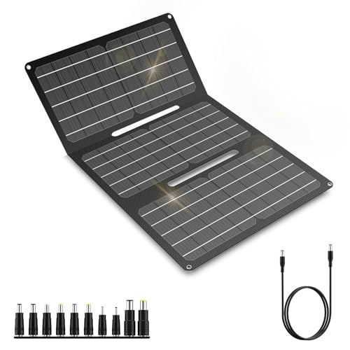 Cargador de panel solar portátil de 30 W, panel monocristali