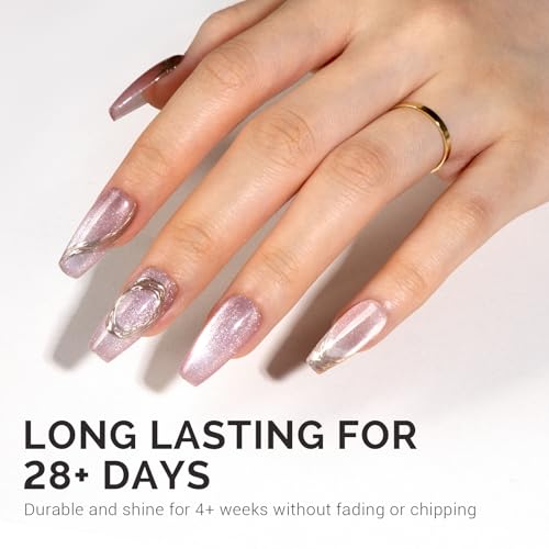 MelodySusie Jeweliver - Esmalte de uñas en gel de ojo de gat