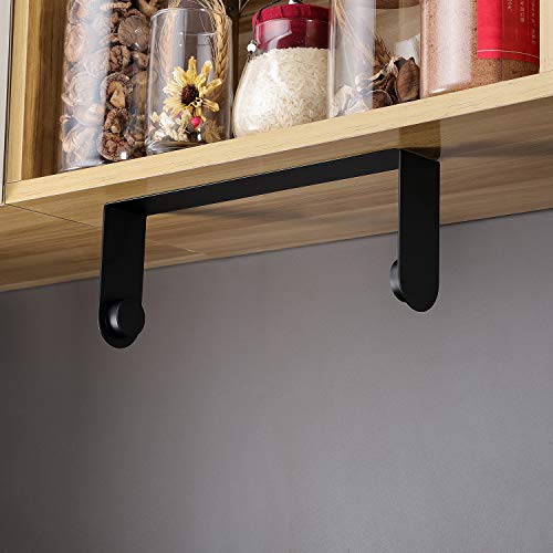 YIGII Soporte de pared para toallas de papel negro, para deb