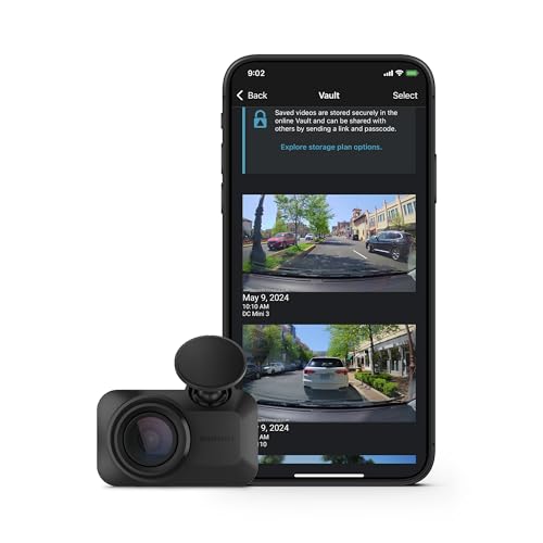 Garmin Dash Cam™ Mini 3, cámara de tablero ultracompacta HD