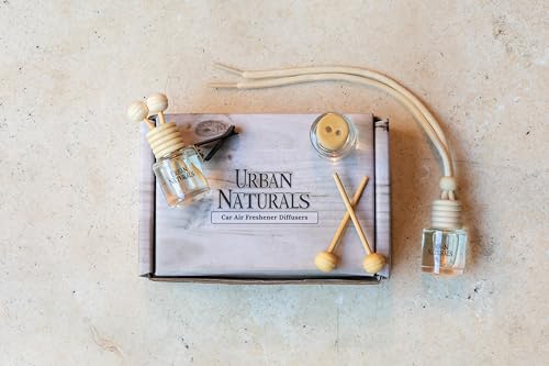 Urban Naturals Difusor de aroma para automóvil, paquete de 3