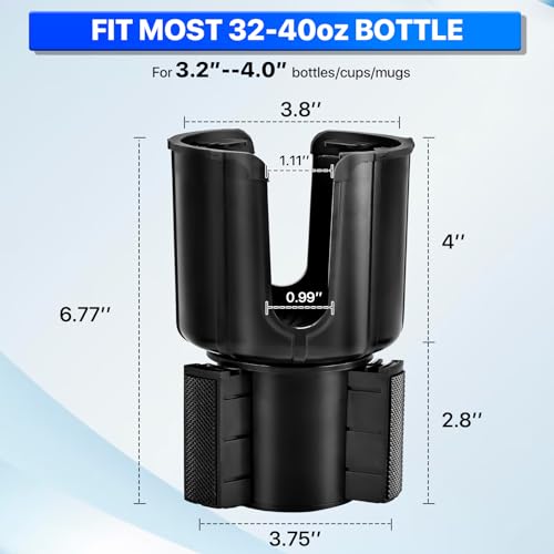 Adaptador expansor para portavasos de automóvil, compatible