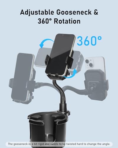 Belinous Expansor de portavasos para automóvil con soporte p