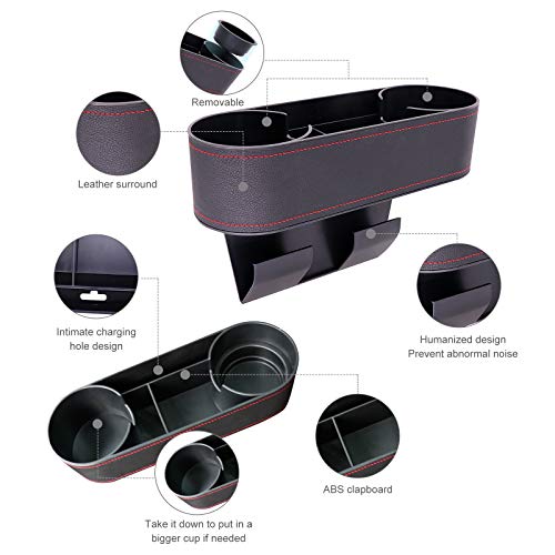 Organizador de asiento de vehículo, soporte para bebidas, ca
