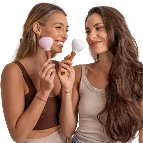 Pequeñas fundas de silicona para brochas de maquillaje para