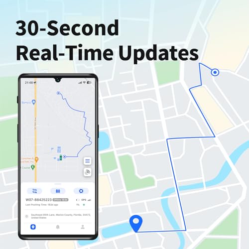 Wired GPS Tracker for Vehicles No Monthly Fee, No Subscripti